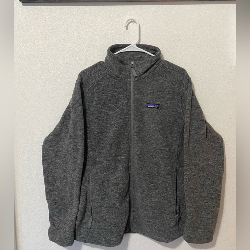 Patagonia Synchilla XL Grey Fleece Zip Up